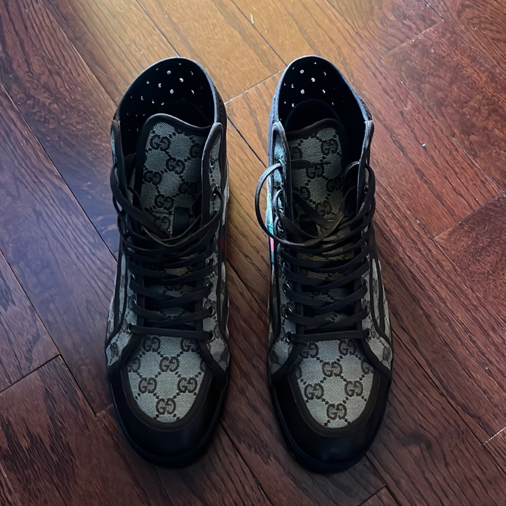 Mens Guccissima Hightop Sneakers 256647-9G